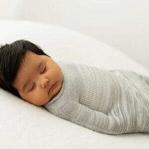 Swaddelini Grey Swaddle Sleep Sack (Large)